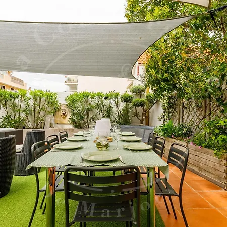 빌라 Terrasse Au Mourillon, Calme Et Proche Plages